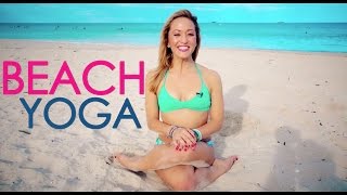 One Hour Beach Yoga Class with Kino