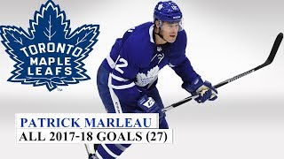 Patrick Marleau (#12) All 27 Goals of the 2017-18 NHL Season