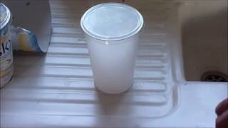 Upcycling Plastik Becher weiter verwenden, Sommergetränk, Umweltschutz, Müllvermeidung