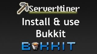 How to install and use CraftBukkit on your server
