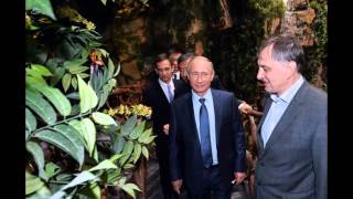 Путин и Сигал в океанариуме