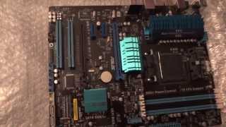 Asus M5A97 Evo R2.0 Unboxing AMD 970 So.AM3+ Dual Channel DDR3 ATX Retail