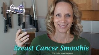 Breast Cancer Smoothie with Herbal Tea Base