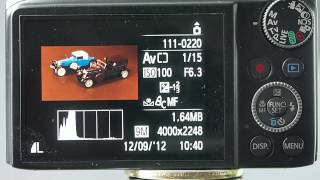 Understanding the Canon Powershot SX compact Digital camera - White Balance