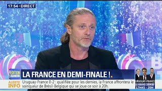 "C'est vraiment un match satisfaisant" estime Emmanuel Petit
