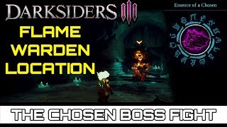 Darksiders 3 - Flame Warden Boss - The Chosen Location Guide & Walkthrough