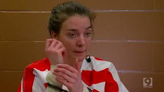 Raw video: Shayna Hubers talks to WCPO from jail
