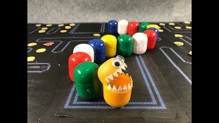 Monster Slither made of  Kinder Suprise Eggs