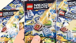 LEGO Nexo Knights Blind Bags Opening! 30 Nexo Powers!