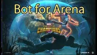Bot for arena Marvel Contest of Champion v23.1.1 Autofarming arena 24/7 script, update (06.06.2019)