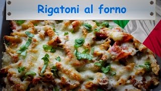 Rigatoni al forno - wie beim Italiener!