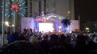 Официальная Песня Олимпиады в Сочи 2014 - на сцене центральной площади в Саранске