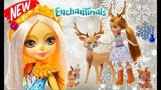 Новые ЗИМНИЕ Куклы Энчантималс Олень, Сова и Мишка