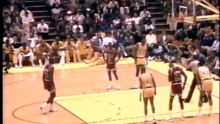 MICHAEL JORDAN: 39 pts (22 in the 4th Qtr) vs L.A.Lakers (1988.02.02) HD