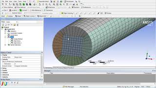 ANSYS Workbench Tutorial | Hexa Meshing Tutorial Part IV of IV