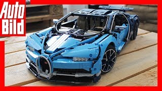 Bugatti Chiron Lego (2018) Zusammenbau im Zeitraffer/Review