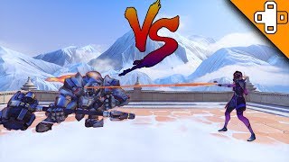 CHARGE VS HACK! Who is Faster? Overwatch Funny & Epic Moments 776