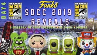 SDCC 2019 Funko Exclusives | The Simpsons | Ad Icons | Comics | My Hero Academia