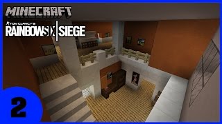 Minecraft Rainbow Six Siege House Timelapse - Part 2