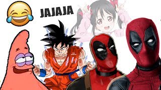 2 DEADPOOLS, GOKU, Anime & MEMES (RE5 Funny Moments)