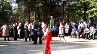 Бабушки зажигают в парке"Сокольники" 2013-10-06