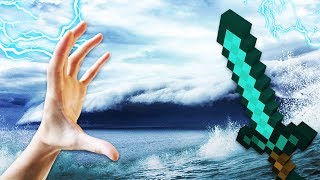 REALISTIC TSUNAMI IN MINECRAFT?! *CRAZIEST WEATHER YOU'VE EVER SEEN* - Modded Minecraft Minigame