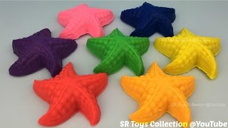 Fun Creative with Play Doh Starfish and Donald Duck Mold