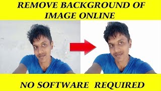How to remove background of an image without photoshop - online free photo background remover