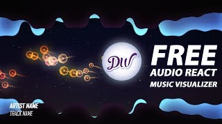 FREE After Effects Template 2018 | Audio React Music Visualizer - xxxtentacion
