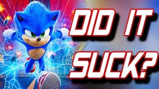 SONIC THE HEDGEHOG MOVIE REVIEW | DID IT SUCK? | Let's Talk Episode 31