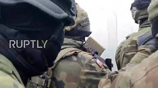 Poland: Polish side deploys water cannons on migrants as clashes intensify at border