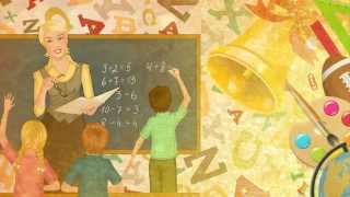 Бесплатные футажи. Футаж для школьных поздравлений. (1)