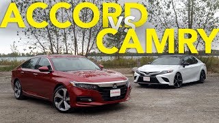 2018 Honda Accord vs Toyota Camry Comparison
