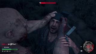Прохождение Days Gone #5. Битва с Громилой и ампутация руки Бухарю.