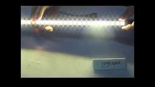 Black Superbright Non-Waterproof LED Strip Bar 39.3inch 1M Rigid LED Strip 12V With DC connector