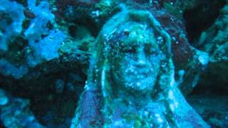 UNDERWATER STATUE OF THE VIRGIN MARY by Niño Muhlach