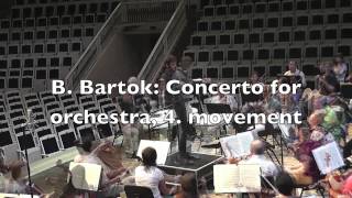 Masterclass with prof. Yuri Simonov and Moscow Philharmonic Orchestra 2014, Matija Fortuna