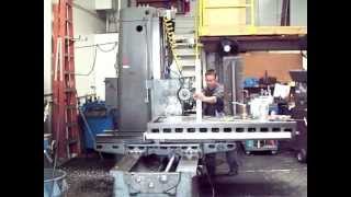GIDDINGS and Lewis 3" 330 T Horizontal Boring Mill part 2