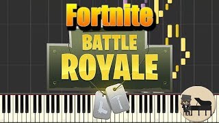 ? Fortnite Menu Theme 2018 [Piano Tutorial] (Synthesia) HD Cover