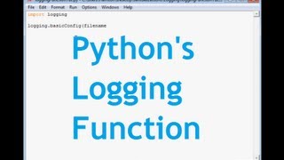 Python's Logging Function
