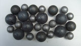 Кованый шарик из отходов.