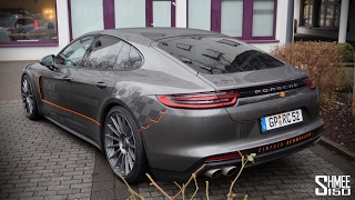 Picking Up a New Porsche Panamera 4S Diesel