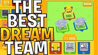 THE BEST DREAM TEAM IN POKEMON QUEST!! OVERPOWERED ALAKAZAM AND RHYDONS!