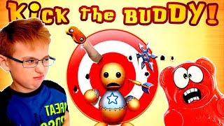 Антистресс против! Катя и Ростя играют в Кик Зе Бади - Kick the buddy взлом