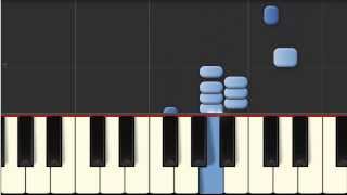 Piano - Synthesia - Kdrew - Bullseye - Slow to Fast Intro