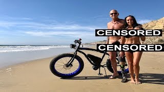 Camping at San Onofre Nude Beach with our Lance Camper 1030 and 7.3 F350 4x4 Diesel