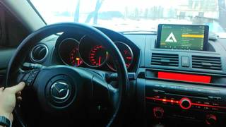 Установка планшета Teclast P80H в Mazda 3