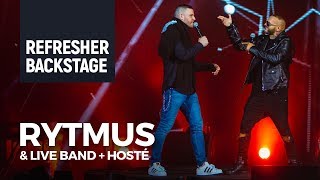 Backstage: Rytmus Forum Karlín (Separ, Majk Spirit, Čis T, Ego)
