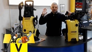 Сравнение минмоек Karcher K4 и K5 /Pressure Washer
