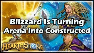 [Hearthstone] Blizzard Is Turning Arena Into Constructed